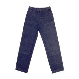 Custom fashion black jeans design French coin pocket jeans wide leg jeans 100% polyester embroidered logo JS011 Custom fashion black jeans design French coin pocket jeans wide leg jeans 100% polyester embroidered logo JS011